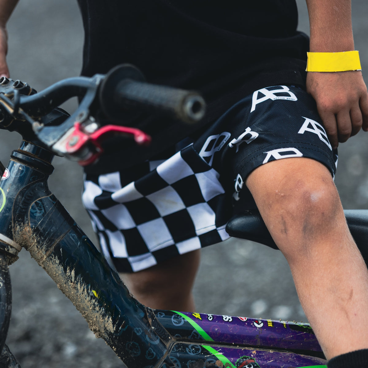 Finish Line Checkered Shorts