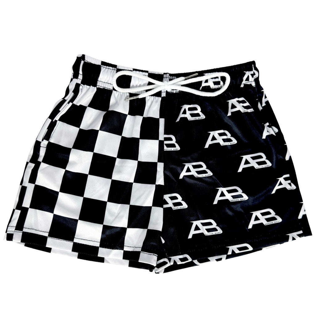 Finish Line Checkered Shorts